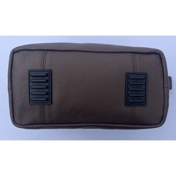 AmeriLeather Travel Toiletry‎ Bag Shaving Kit overnight - Picture 4 of 5